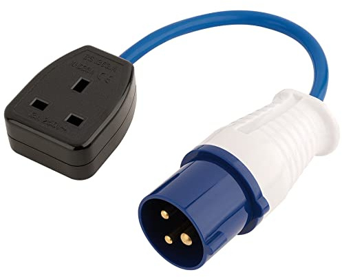 Draper 17573 Adaptor Lead, 230 V, Multi-Colour, 16-13 A
