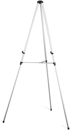Staples Heavy-Duty Aluminum Flipchart Easel, Adjustable