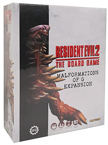 Steamforged Games Resident Evil 2: The Board Game - Malformations of G Core Game Expansion - EN