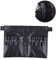Trucco professionale 1PC della vita della cinghia pennello Portable 22 tasche Cosmetic Brush Holder Beauty Tool Organizer con l'artista PU cintura cinghia di vita del cuoio sacchetto di trucco (nero)