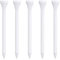 Zivisk Golf Tees Holz - 100 Stück 83mm Bambus Tees (Weiß)