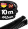 10 Meter Kalitec Wellrohr geschlitzt NW 8,5 I Wellschlauch offen I Marderschutzrohr I Leerrohr I Kabelschutz AD 11,6 mm ID 8,5 mm