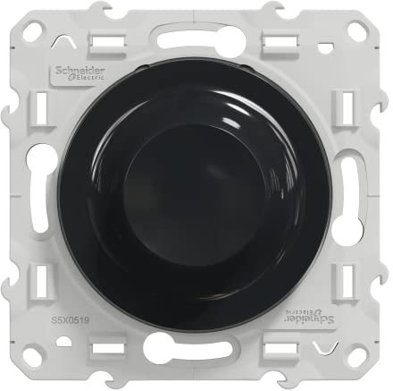 Schneider Electric - Odace – Universal-Dimmer mit 2 oder 3 Drähten, 3 W, 100 W (LED), Anthrazit – S540519