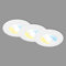 BRILONER – 3er Set LED Einbaustrahler 230V, LED Strahler Badezimmer IP44, Deckenstrahler, Spots, Deckenspots, Lichtfarbe einstellbar, Weiß
