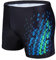 AMZSPORT Badehose Herren Kurz Schwimmhose Eng Wassersport Badeshorts mit Tunnelzug, Schwarzblau XXL
