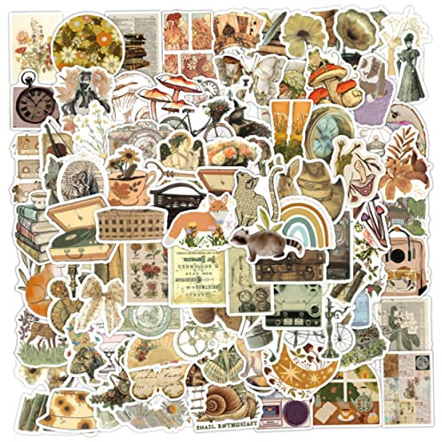 Gadpiparty 110stücke Teiliges Retro Graffiti Aufkleber Für Laptop Wasserflasche Koffer Wasserdichte Bunte Vinyl-sticker Für Erwachsene Diy Deko Selbstklebend