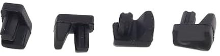FIGEVIDA Kit 4 Pezzi Gommini Supporto Antiscivolo per Griglia Piano Cottura adatto a Indesit 481010653794