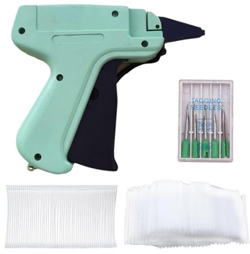 NHQZ Kit de Fixateur Rapide Pour Vêtements,Pistolet à Coudre Pour Courtepointe,Micro Stitch Gun for Clothes,Instant Button Garment Connector,Mini Machine à Coudre Pour Réparation Rapide De Vêtements