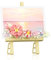 Vilbocr Set di mini bouquet, blocco facile per decorazioni e adesivi per la decorazione della scrivania e messaggi. Flower Building Toys Building Blocks Flower (rosa 362 pezzi)