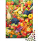 Fruit Jigsaw Puzzles Puzzles for Adults Kids. 1000 Pieces Impossible Challenge Toy Educational Game Home Decoration for Adults& Kids Age 14 Years Up 1000pcs (75x50cm)