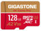Gigastone 128GB Micro SD Card, 4K Game Pro, Nintendo-Switch 1 SD Card Compatible, A2 Run App, 4K Video Recording, R/W up to 100/50MB/s, Micro SDXC UHS-I A2 V30 U3 C10 Class 10