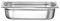 HENDI Gastronormbehälter, Temperaturbeständig von -40° bis 300°C, Heissluftöfen-Kühl- und Tiefkühlschränken-Chafing Dishes-Bain Marie, Stapelbar, 1.8L, GN 1/4, 265x162x(H)65mm, Edelstahl