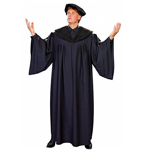 Reformator Kostüm Dr. Martin Luther Professoren Talar Mütze Reformationskostüm