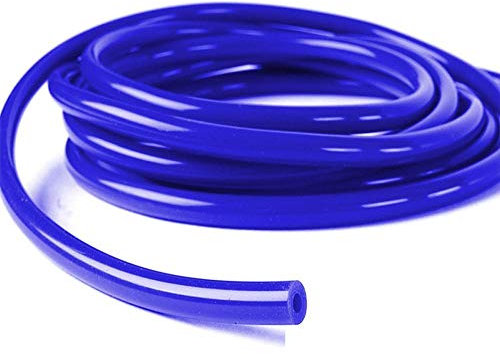 1 drenaje de silicona azul de 4 mm x 5 m, mangueras de silicona de 5 m