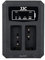 JJC USB Dual Ladegerät Akkulader für for Canon EOS R8 R50V R50 R100 RP M3 M5 M6II M6 77D 750D 760D 800D 850D 250D 200DII 200D Kameras für Canon LP-E17 Akku