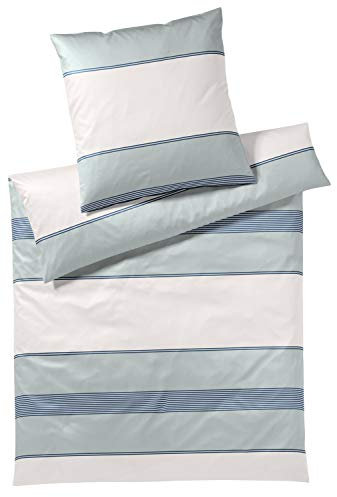Joop! Bettwäsche Rise mint 1 Bettbezug 135 x 200 cm + 1 Kissenbezug 80 x 80 cm