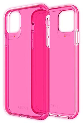 Gear 4 Crystal Palace Neon Designed for iPhone 11 Pro Max Case, Advanced Impact Protection by D3O – Neon Pink