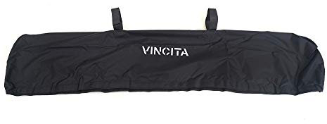Vincita Mountain Bike Durable Water-Resistant Handlebar Cover Black XL with Hook and Loop Adjustable Strap Bike Cover Road Bicycles Bikepacking Accessories