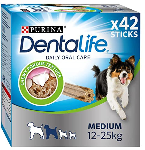 DENTALIFE Hunde-Leckerli zum Kauen, Größe M, 42 Stück