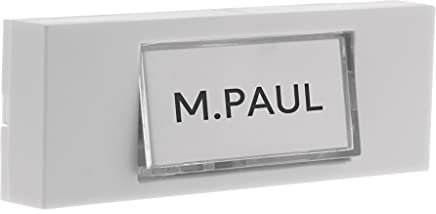 Bouton de sonnette filaire avec étiquette porte-nom - Otio