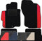 moto-MOLTICO Fußmatten Auto Velours Autoteppiche Schwarz Automatten Set 4-teilig - Auffälliges Design - passend für Mitsubishi Space Star ab 2013 (Rotes Muster)