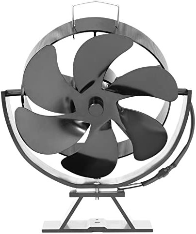 poêle, rotatif à 360 degrés, poêle à bois, ventilateur durable alimenté par la chaleur, ventilateur pour poêle à bois, cheminée