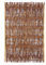 Weiden-Zaun/Weiden-Zäune als Sichtschutz im Maß 120 x 180 cm (Breite x Höhe) als Weide Sichtschutz-Zaun mit braun gebeizten seitlichen Holzrahmen