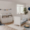 HTI-Living Babyzimmer 2-teilig Eric Gitterbett Wickelkommode Baby