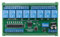 Peukerty DC 24V 8 RS485 Relais Board Modbus RTU UART Fernbedienung Schalter DIN35 Schienenkasten für Automatisierungssteuerung