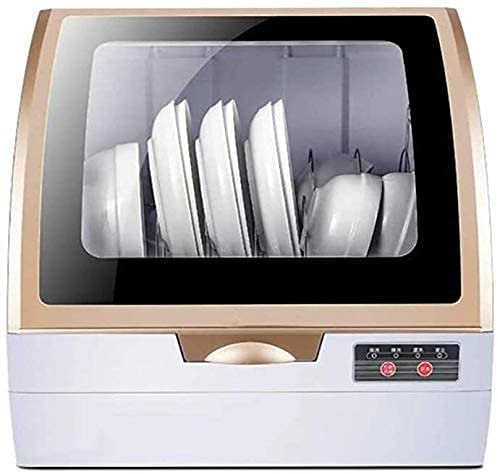 Intelligent Automatic Dishwasher,Household Desktop Free Installation,Small Air-drying and Disinfection,Intelligent Dishwasher, Soft Water Cleaning,Double Maintenance