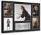 MAHWER Emma Watson, Harry Potter, Hermine Granger signiertes Poster, Leinwandposter, Wandkunst, Dekordruck, Bild Gemälde für Wohnzimmer, Schlafzimmer, Dekoration, Rahmen-Stil, 30 x 45 cm