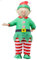 Inflatable Christmas Costume for Adult Blow up Santa Claus Elf Snowman Ginger Bread Man Costum Xmas Funny Fancy Dress