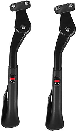 Anneome Einstellbarer Aluminium Fahrradständer Mit Rutschfester Gummifüße Robuster Seitenständer Für Mountainbikes Geeignet Für Verschiedene Radgrößen Langlebig Und Rostfrei