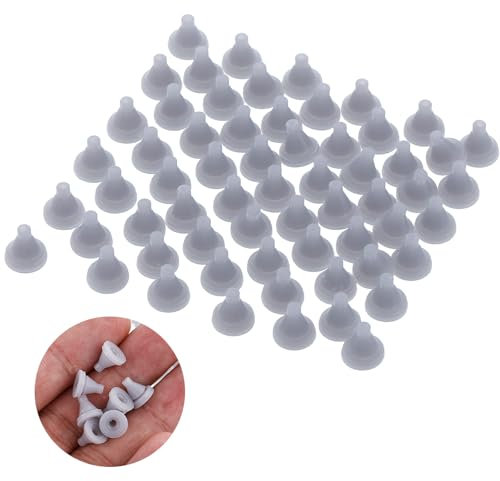 Ersatzdüsen-Set für Duschkopf, Silikon-Sprühloch, Reinigungs-Reparaturteile, 100 Stück