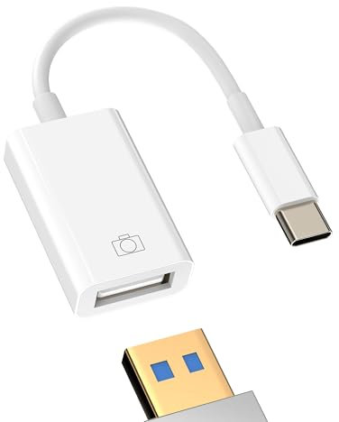 Adattatore USB C A USB Per IPhone15 Pro Max USB-A Femmina Da Type-c Maschio Adapter OTG 3.0 Cavo Per Apple Dati Convertitore Mac MacBook Android Connettore Compatibile Per Samsung Per iPad SDoppiatore