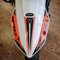 Resin Bike Adesivi Moto Compatibile con KTM 890 SMT 2023-2025. Protezione Parafango e Parasteli da Urti e Graffi. Adesivi Resinati con Effetto 3D Made in Italy