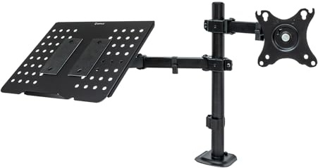 UNYKach Soporte Universal de Escritorio UK1420 para Pantalla 13″-32″ con Soporte para Portátil de de 15,6