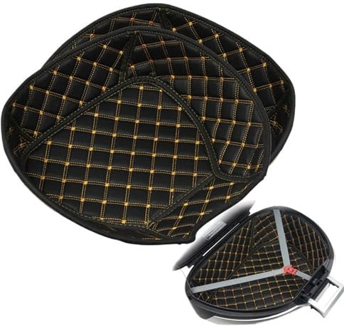 BWZJS, for SHAD SH34 SH 34 Motorrad-Scooter-Kofferraum-Liner-Schutzpolster Gepäckbox Innenbehälter Heckkoffer Kofferraum-Innenpolster Motorrad-Topcase-Innenausstattung(Up and down pad)