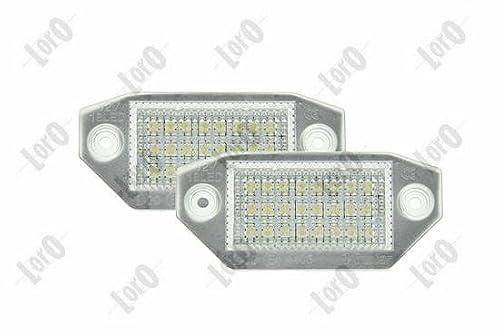 ABAKUS L17-210-0005LED 2x Kennzeichenbeleuchtung Kompatibel mit FORD MONDEO III Kombi BWY MONDEO III B5Y MONDEO III Stufenheck B4Y