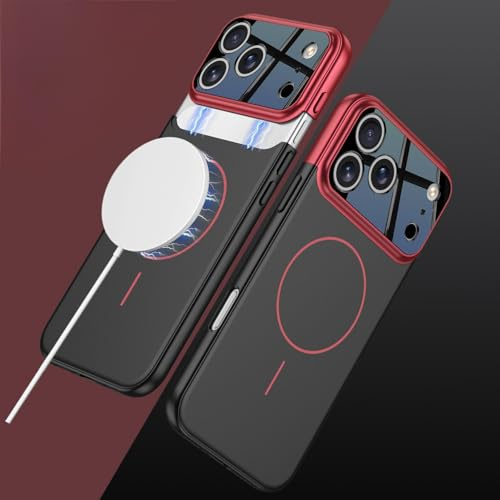 Hülle für iPhone 17 Pro Handyhülle + Lens Protector + Wireless Charge,Slim Case für iPhone 17 Pro(2)