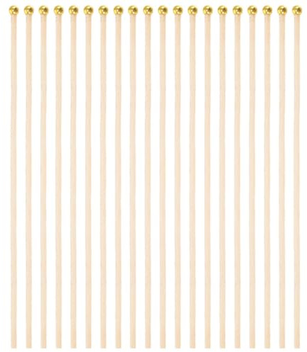 Alipis Mât de Drapeau en Bois Hampe pour Drapeau 50 Pcs Accessoire de Décoration Ambiance Festive Robuste Multi-Usage