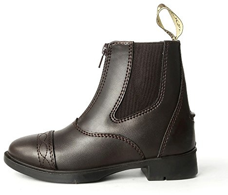 Brogini Unisex Childrens Leather Tivoli Piccino Zipped Boots