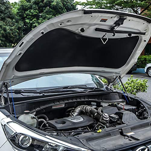 HIGH FLYING für Tucson 2016-2020 Motorhauben Gasfeder Schwarz 2-er Set