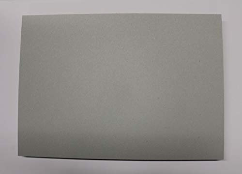 10 Stück Graukarton Format DIN A2 (420 x 594 mm) 1,0mm starke Graupappe Sonderformate des Maschinengraukartons ist auf Anfrage möglich