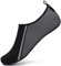 SAGUARO Damen Herren Badeschuhe Wasserschuhe Schwimmschuhe Männer Frauen Barfußschuhe für Strand,Pool,Meer,Wassersport,Surfen,Aqua Cycling,Segeln,Bootfahren,Windsurfen(Grau,40/41 EU)