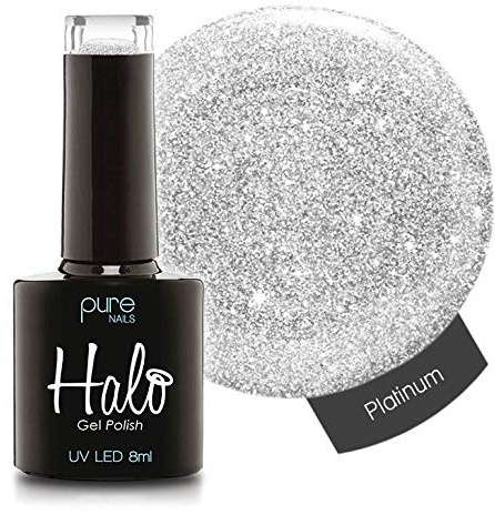 Halo Gel Polish *Full Range 8ml* **CHOOSE YOUR COLOUR(S)** (Platinum N2826)
