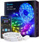 Govee WiFi LED Strip 10m, Smart RGB LED Streifen 2x5m, App-steuerung, Farbwechsel, Musik Sync, funktioniert mit Alexa und Google Assistant
