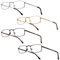 UrbanSky Lesebrille Jim - Metalllesebrille mit Federscharnieren im 4er-Pack (+1,50 dpt)