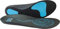 Ortho Active Series - Solette ortopediche per fascite plantare, supporto per scarpe e stivali, da uomo e donna, con inserto piatto per piedi piatti, serie Ortho Active, taglia XL 48-42, colore: grigio