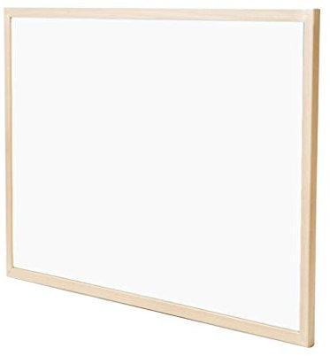 Whiteboard RENRUIRUI Holzrahmen Magnetic Dry Erase Board Office Home Memo Board Licht Und Tragbar (Size : 100X80CM)